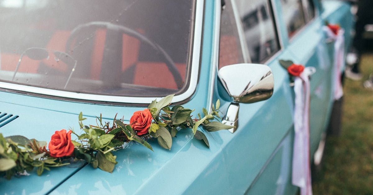 découvrez des idées créatives et élégantes pour la décoration de voiture de mariage. conseils, inspirations et accessoires pour sublimer votre arrivée et faire de votre journée un moment inoubliable.