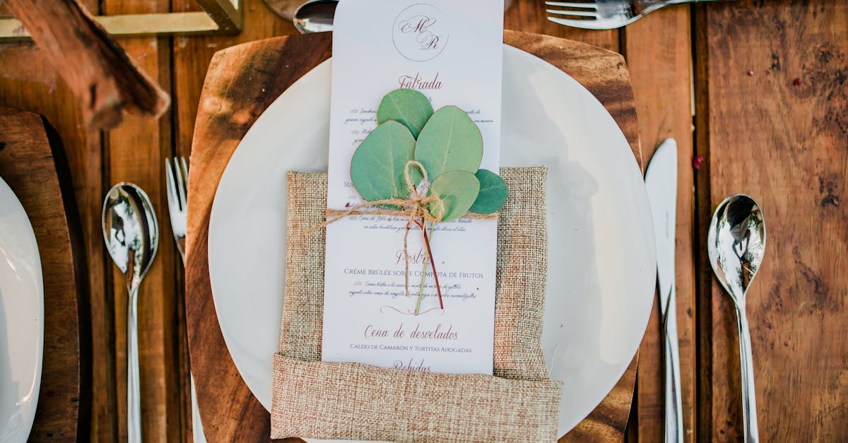organisez un mariage éco-responsable grâce à nos conseils et idées pour une cérémonie respectueuse de l’environnement, élégante et inoubliable. découvrez comment réduire votre impact écologique tout en célébrant votre amour.